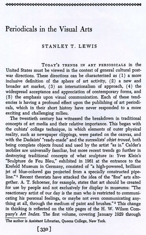 Document. A row of connected diamonds ornaments the top edge of the page. Text fills the page below the title and byline.